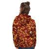 Red Chinese Dragon Women's Hoodie-grizzshop