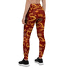 Red Chinese Dragon Women's Leggings-grizzshop