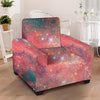 Red Cloud Galaxy Space Armchair Cover-grizzshop