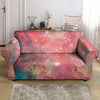 Red Cloud Galaxy Space Loveseat Cover-grizzshop