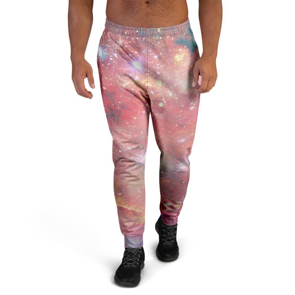 Red Cloud Galaxy Space Men's Joggers-grizzshop