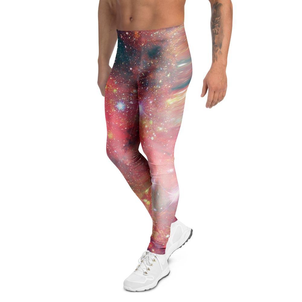 Red Cloud Galaxy Space Men's Leggings-grizzshop