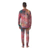 Red Cloud Galaxy Space Men's Pajamas-grizzshop