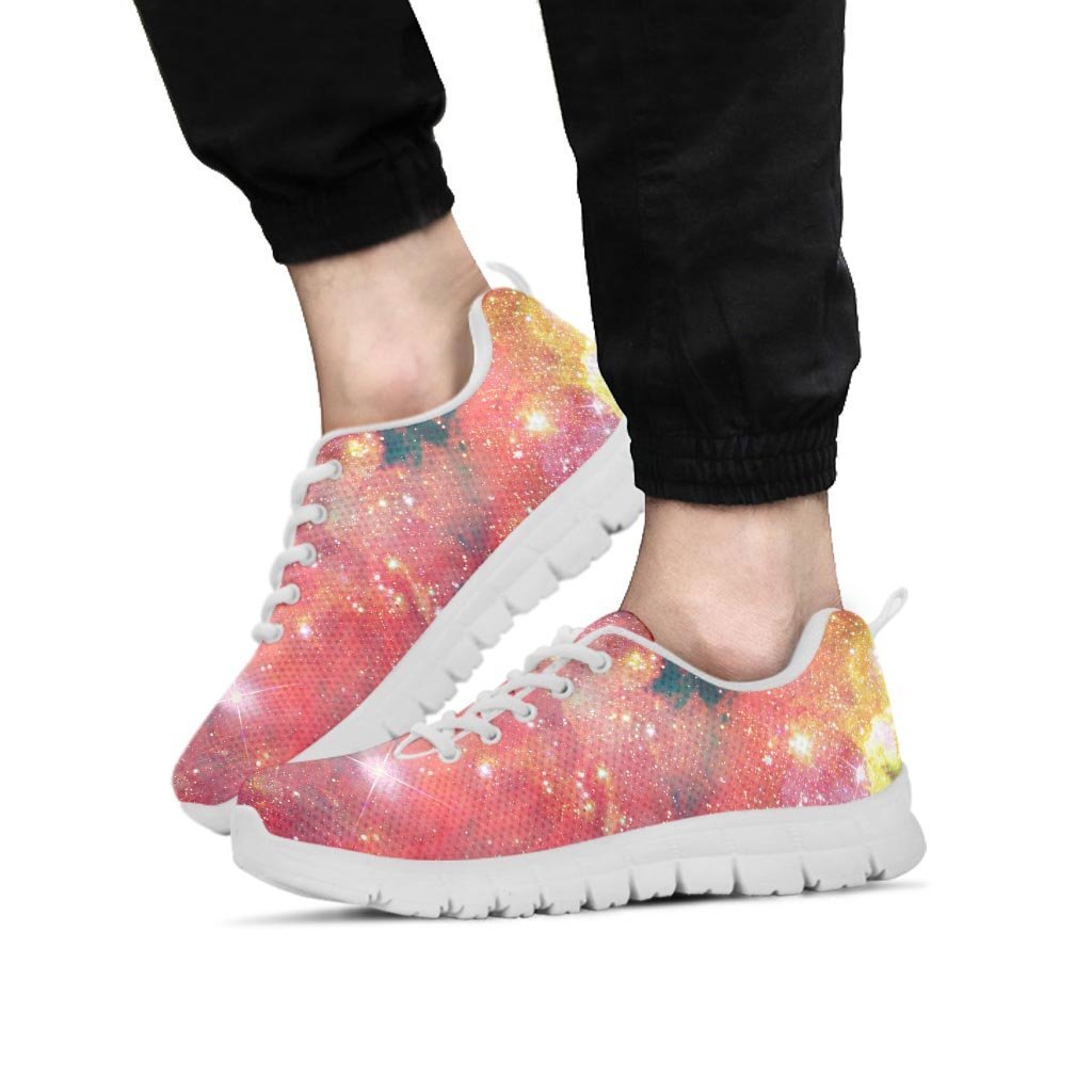 Red Cloud Galaxy Space Men's Sneakers-grizzshop