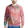 Red Cloud Galaxy Space Men's Sweatshirt-grizzshop