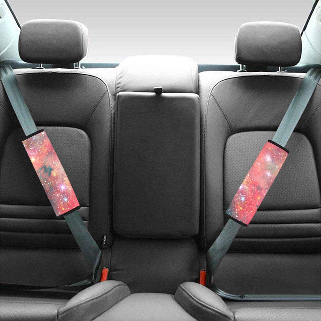 Red Cloud Galaxy Space Seat Belt Cover-grizzshop