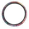 Red Cloud Galaxy Space Steering Wheel Cover-grizzshop