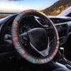 Red Cloud Galaxy Space Steering Wheel Cover-grizzshop