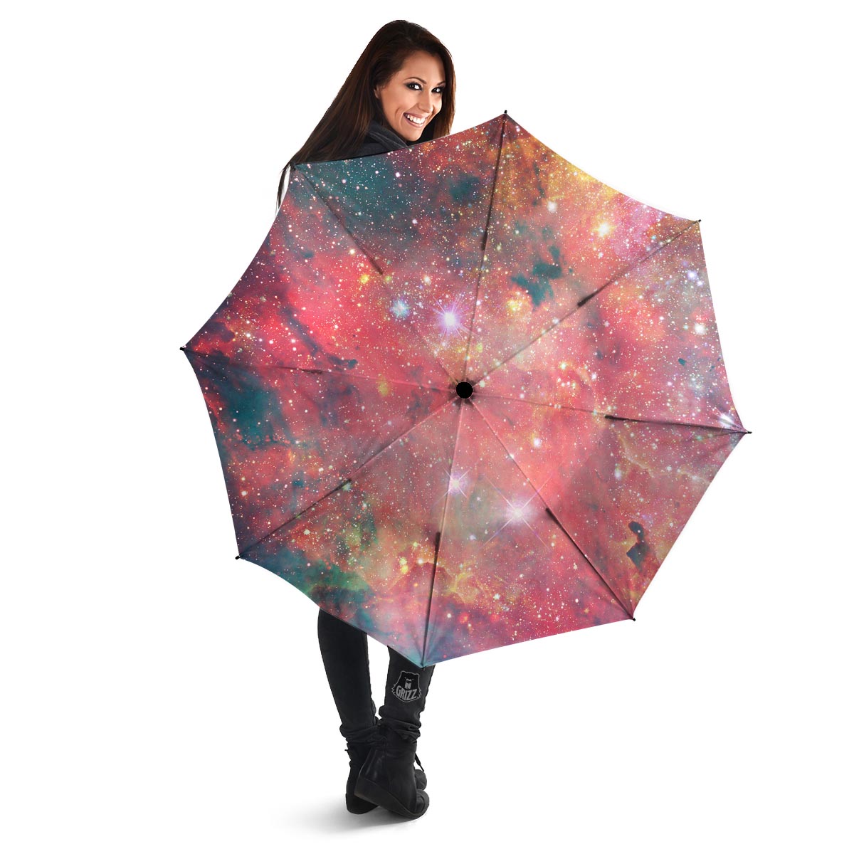 Red Cloud Galaxy Space Umbrella-grizzshop