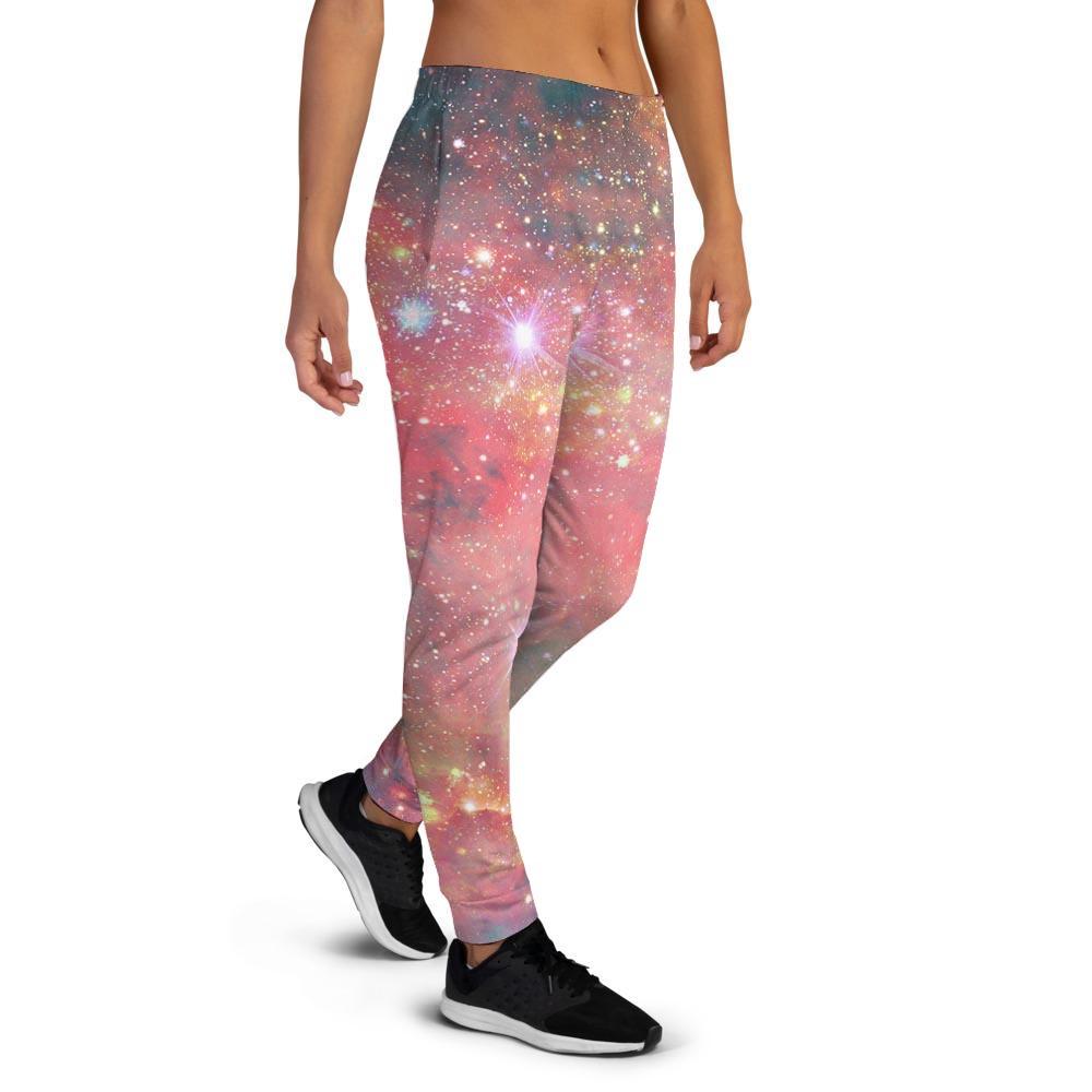 Red Cloud Galaxy Space Women's Joggers-grizzshop