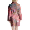 Red Cloud Galaxy Space Women's Robe-grizzshop