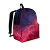 Red Cosmic Galaxy Space Backpack-grizzshop