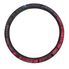 Red Cosmic Galaxy Space Steering Wheel Cover-grizzshop