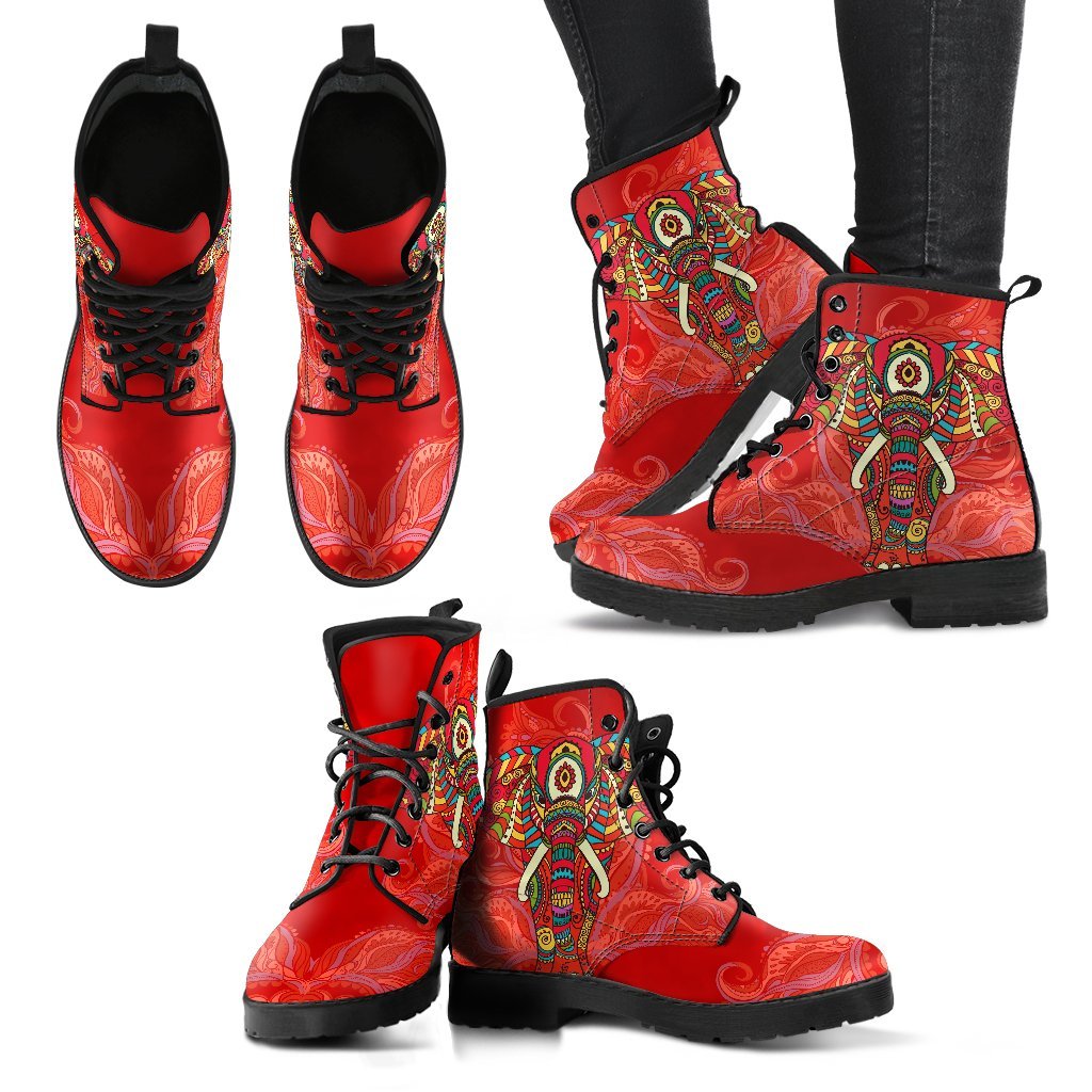 Red Elephant Handcrafted Boots-grizzshop