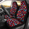 Red Feathers Car Seat Covers-grizzshop