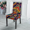 Red Flower Paisley Pattern Print Chair Cover-grizzshop