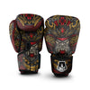 Red Gorilla Samurai Print Boxing Gloves-grizzshop