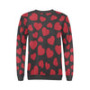 Red Heart Pattern Print Women's Sweatshirt-grizzshop