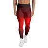 Red Heart Spider Web Print Men's Leggings-grizzshop