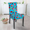 Red Lips Lipstick Pattern Print Chair Cover-grizzshop