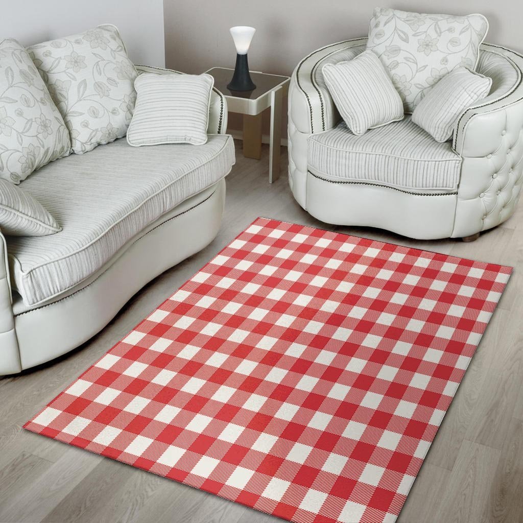 Red Lumberjack Floor Mat-grizzshop