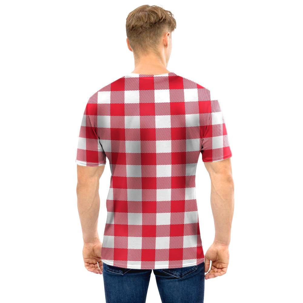 Red Lumberjack Men T Shirt-grizzshop