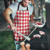 Red Lumberjack Men's Apron-grizzshop