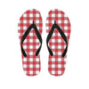 Red Lumberjack Men's Flip Flops-grizzshop