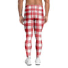 Red Lumberjack Men's Leggings-grizzshop