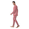 Red Lumberjack Men's Pajamas-grizzshop