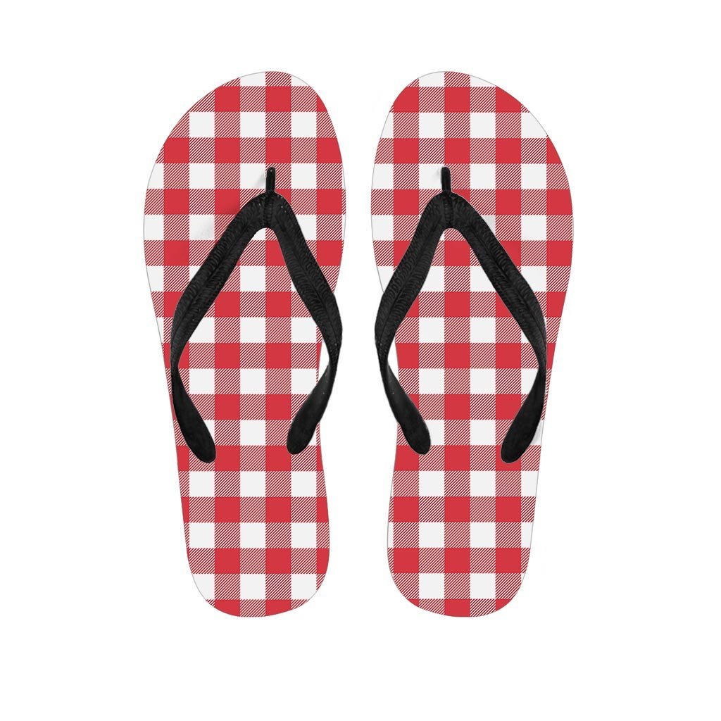 Red Lumberjack Women's Flip Flops-grizzshop