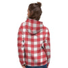 Red Lumberjack Women's Hoodie-grizzshop