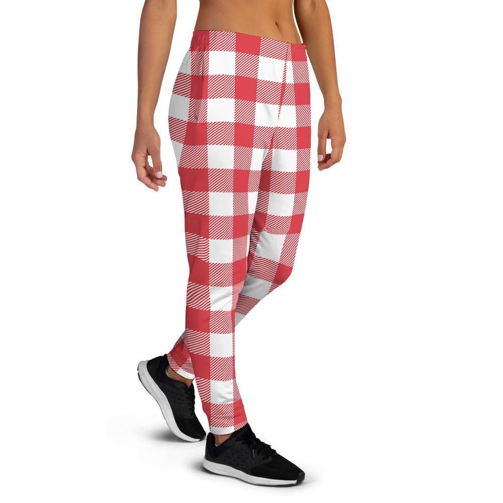 Red Lumberjack Women's Joggers-grizzshop