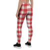 Red Lumberjack Women's Leggings-grizzshop