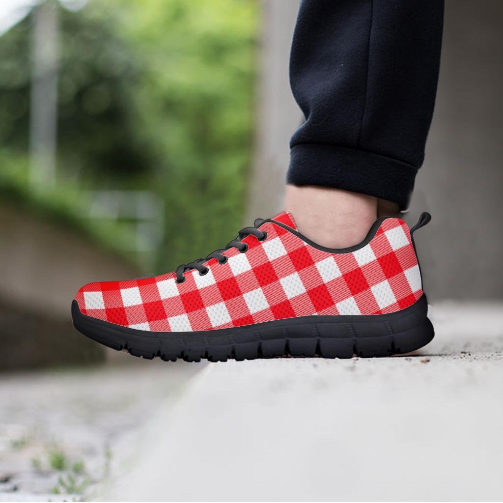 Red Lumberjack Women's Sneakers-grizzshop