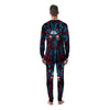 Red Machine Robot Print Men's Pajamas-grizzshop