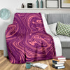 Red Marble Pattern Print Blanket-grizzshop