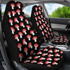Red Mushroom Dot Print Pattern Universal Fit Car Seat Cover-grizzshop
