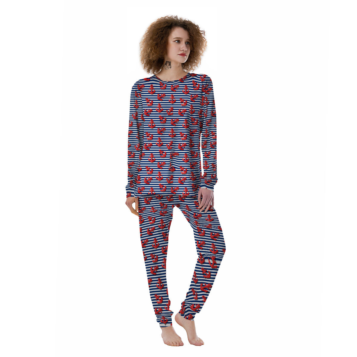 Nautical pajamas online womens