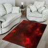 Red Nebula Galaxy Space Floor Mat-grizzshop