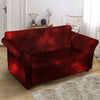 Red Nebula Galaxy Space Loveseat Cover-grizzshop