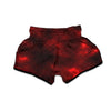 Red Nebula Galaxy Space Muay Thai Boxing Shorts-grizzshop