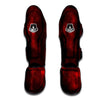 Red Nebula Galaxy Space Muay Thai Shin Guard-grizzshop