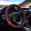 Red Nebula Galaxy Space Steering Wheel Cover-grizzshop