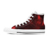 Red Nebula Galaxy Space Women's High Top Shoes-grizzshop