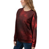 Red Nebula Galaxy Space Women's Sweatshirt-grizzshop