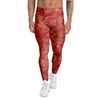 Red Oriental Chinese Dragon Men's Leggings-grizzshop