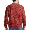 Red Oriental Chinese Dragon Men's Sweatshirt-grizzshop