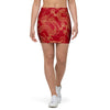 Red Oriental Chinese Dragon Mini Skirt-grizzshop