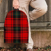 Red Plaid Tartan Backpack-grizzshop